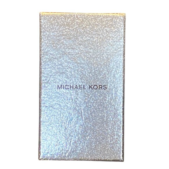 Michael Kors Silver Disco Pom Pom Keychain NIB New with Tags ib Box - Picture 6 of 7